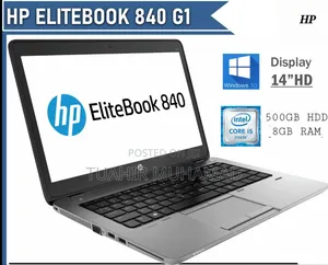 New Laptop HP EliteBook 840 8GB Intel Core I5 HDD 500GB