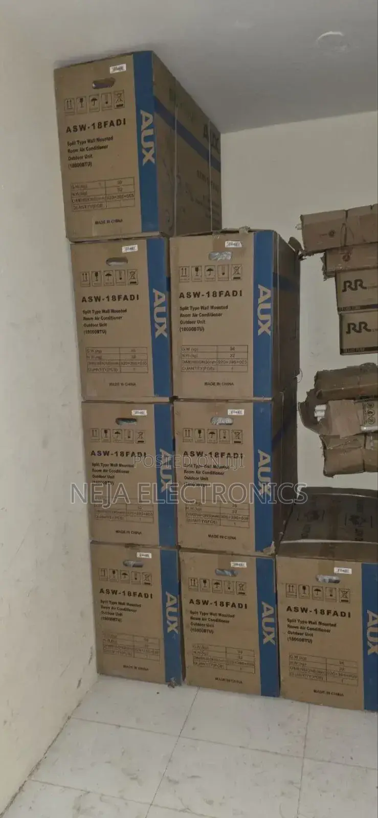 Aux Air Conditioners 18000btu for All Sales Price in Deliver