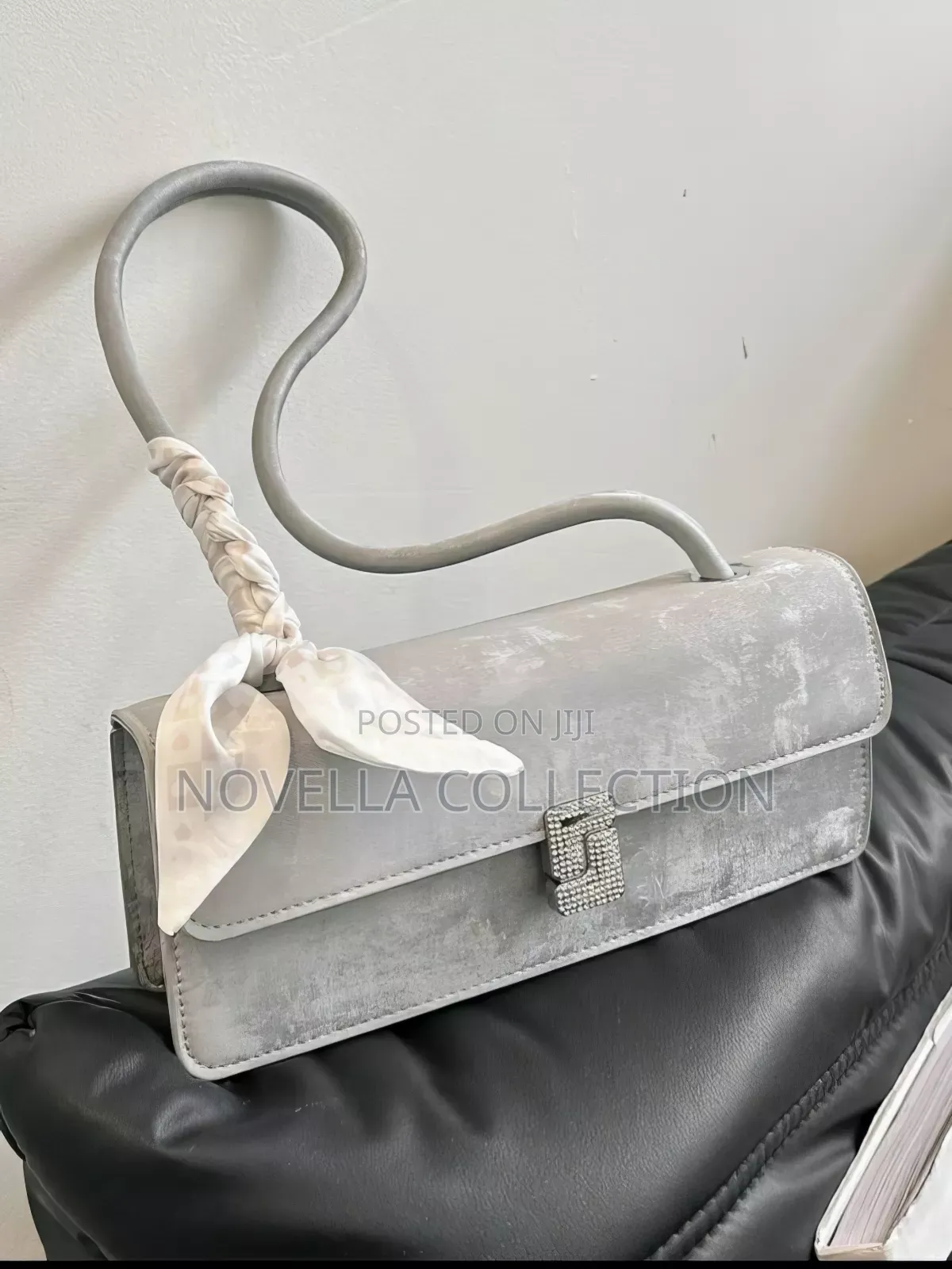 Silver Hand Bag (Available on Hand)
