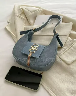 Jeans Color Hand Bag (Available on Hand)