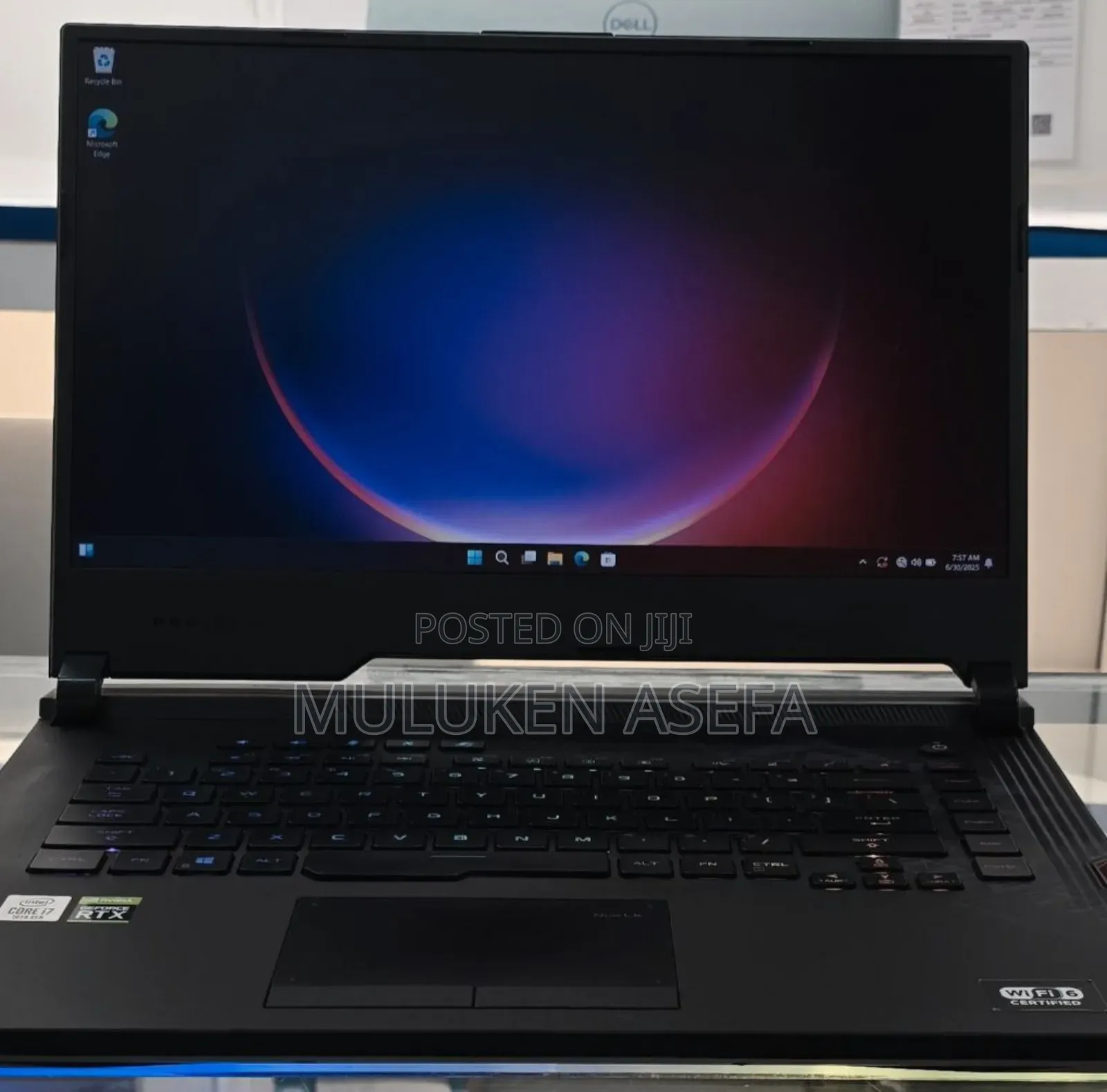 New Laptop Asus ROG Strix G15 16GB Intel Core I7 SSD 1T