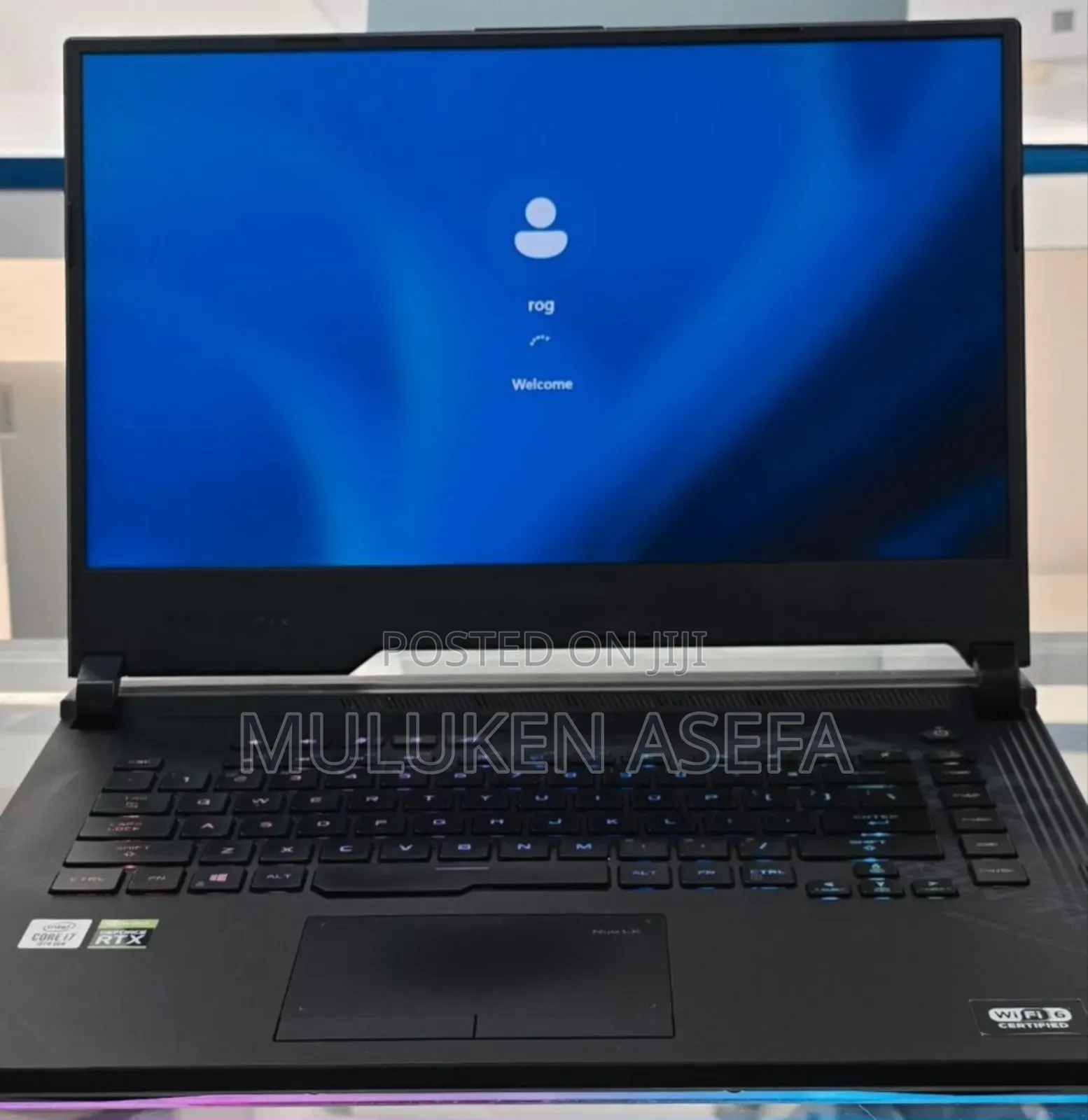 New Laptop Asus ROG Strix G15 16GB Intel Core I7 SSD 1T