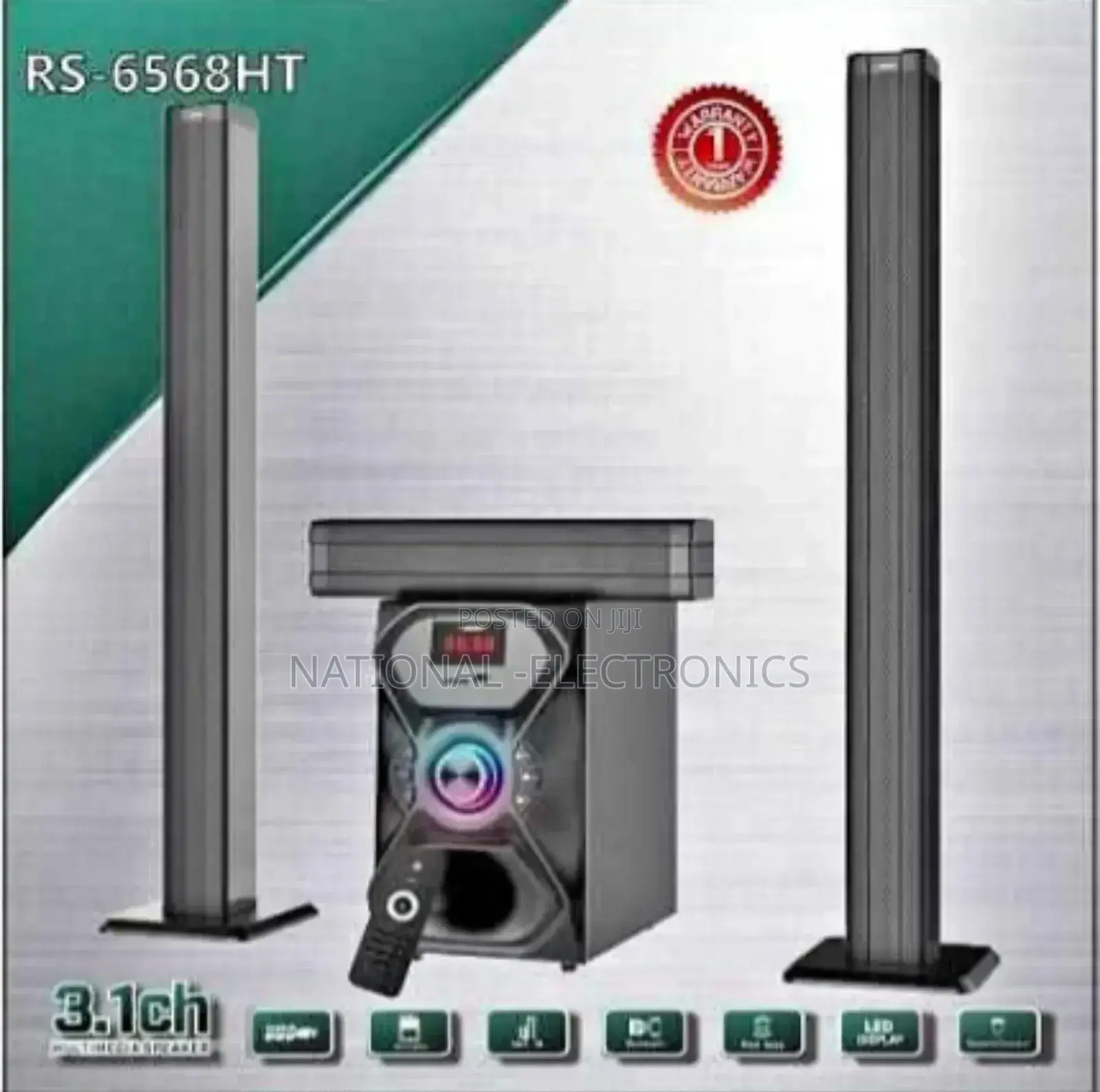 Rising 3.1ch Multimedia Speaker