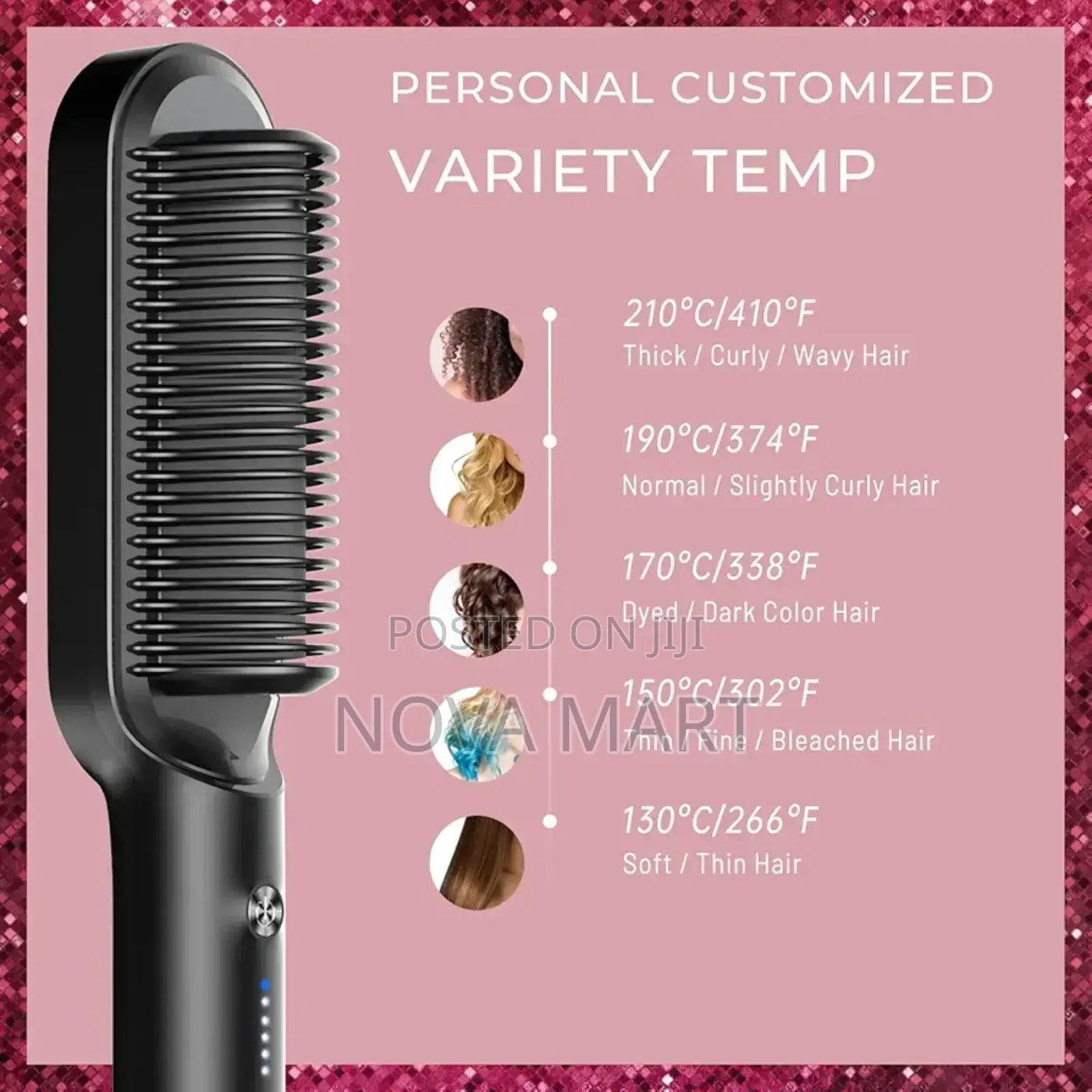 Straightening and Improving Hair