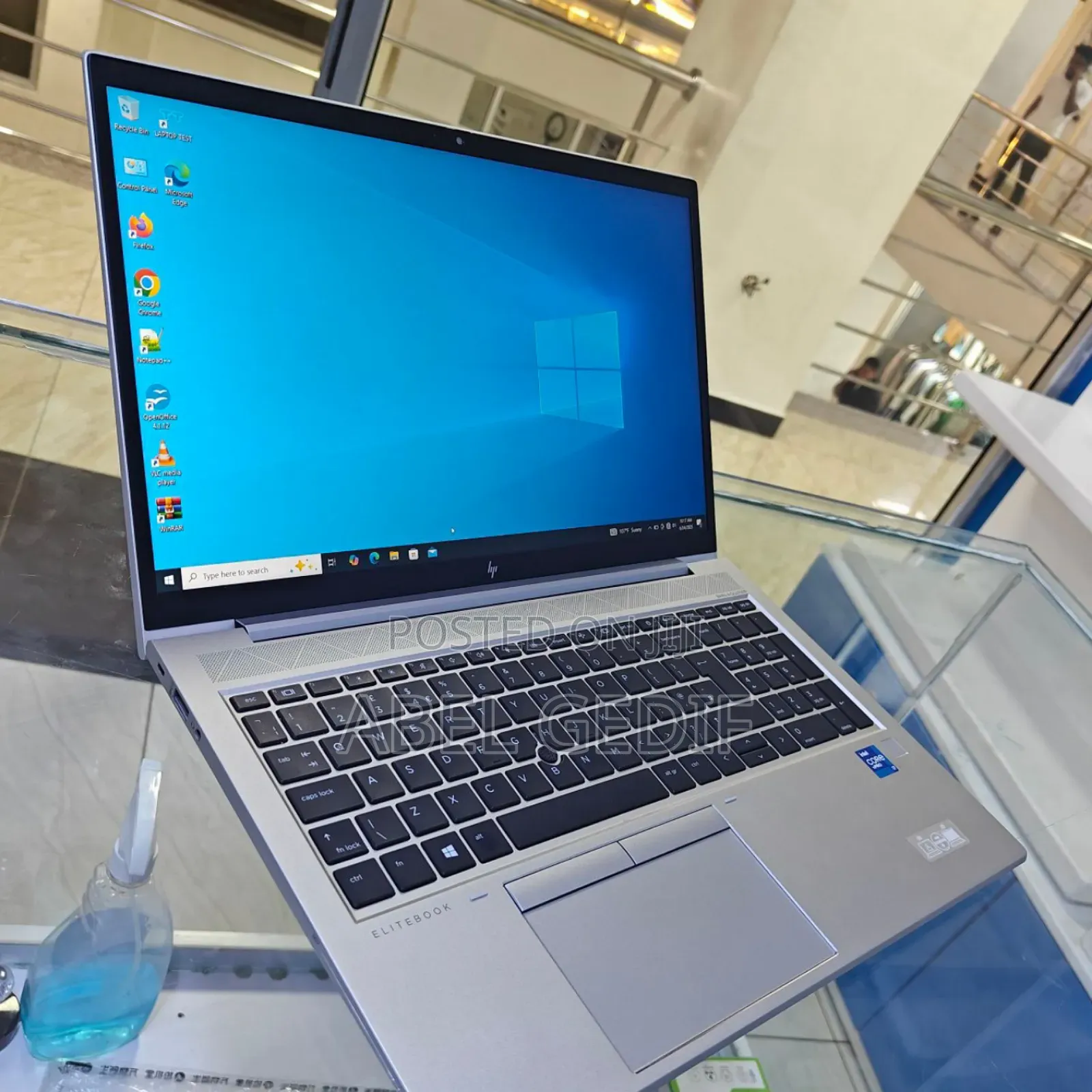 New Laptop HP EliteBook 850 G8 16GB Intel Core I7 SSD 512GB