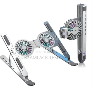 Photo - Laptop Standwith Two Wind Adjustable