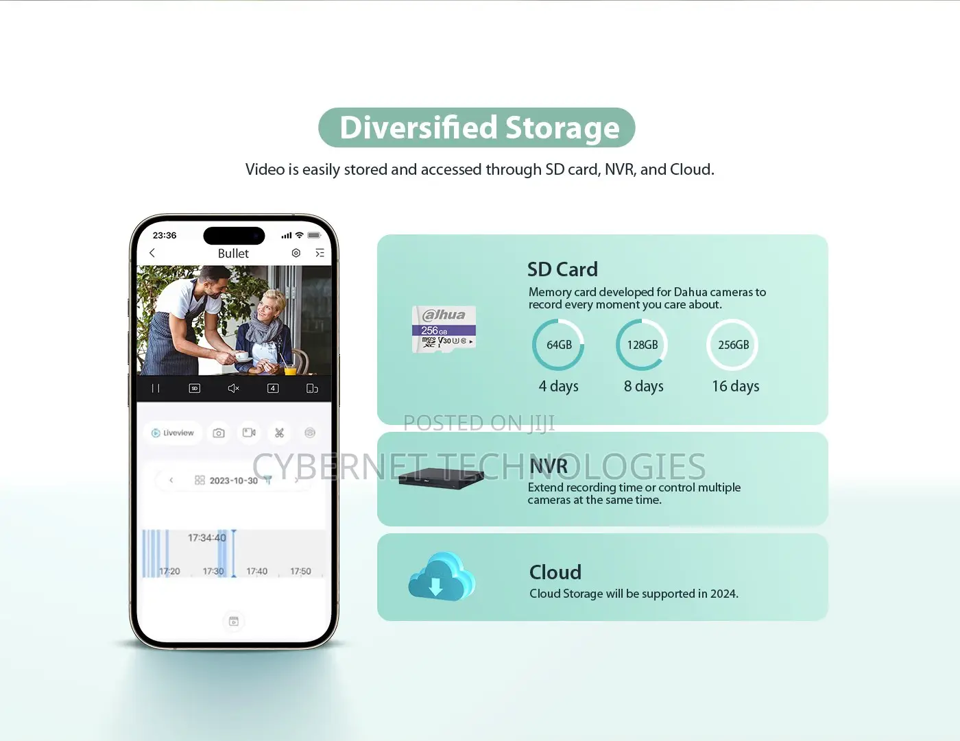 Dahua 4mp Wi-fi Bullet Network Camera