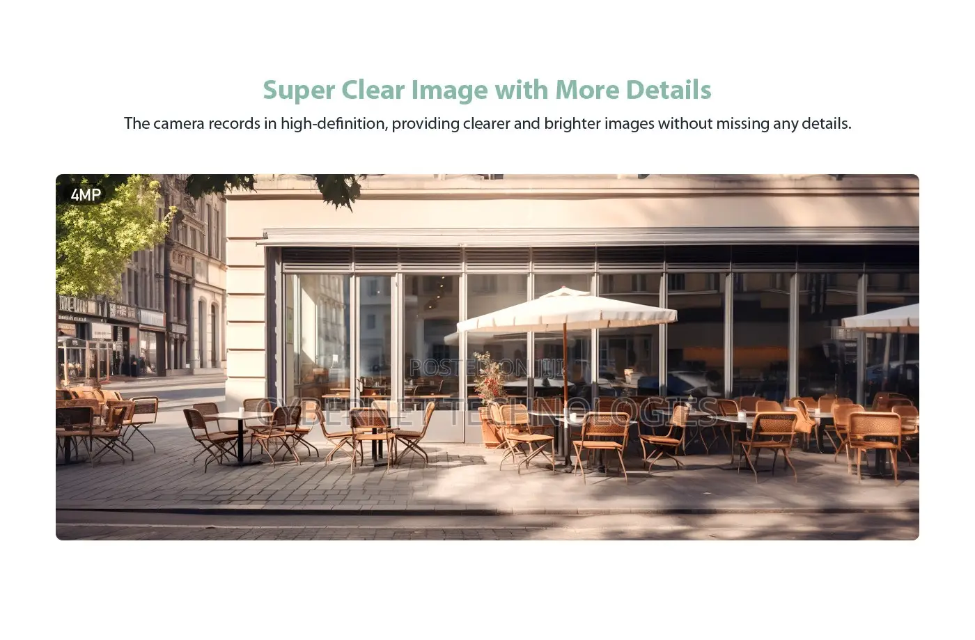 Dahua 4mp Wi-fi Bullet Network Camera