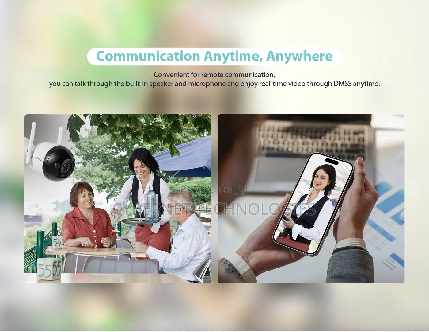 Dahua 4mp Wi-fi Bullet Network Camera