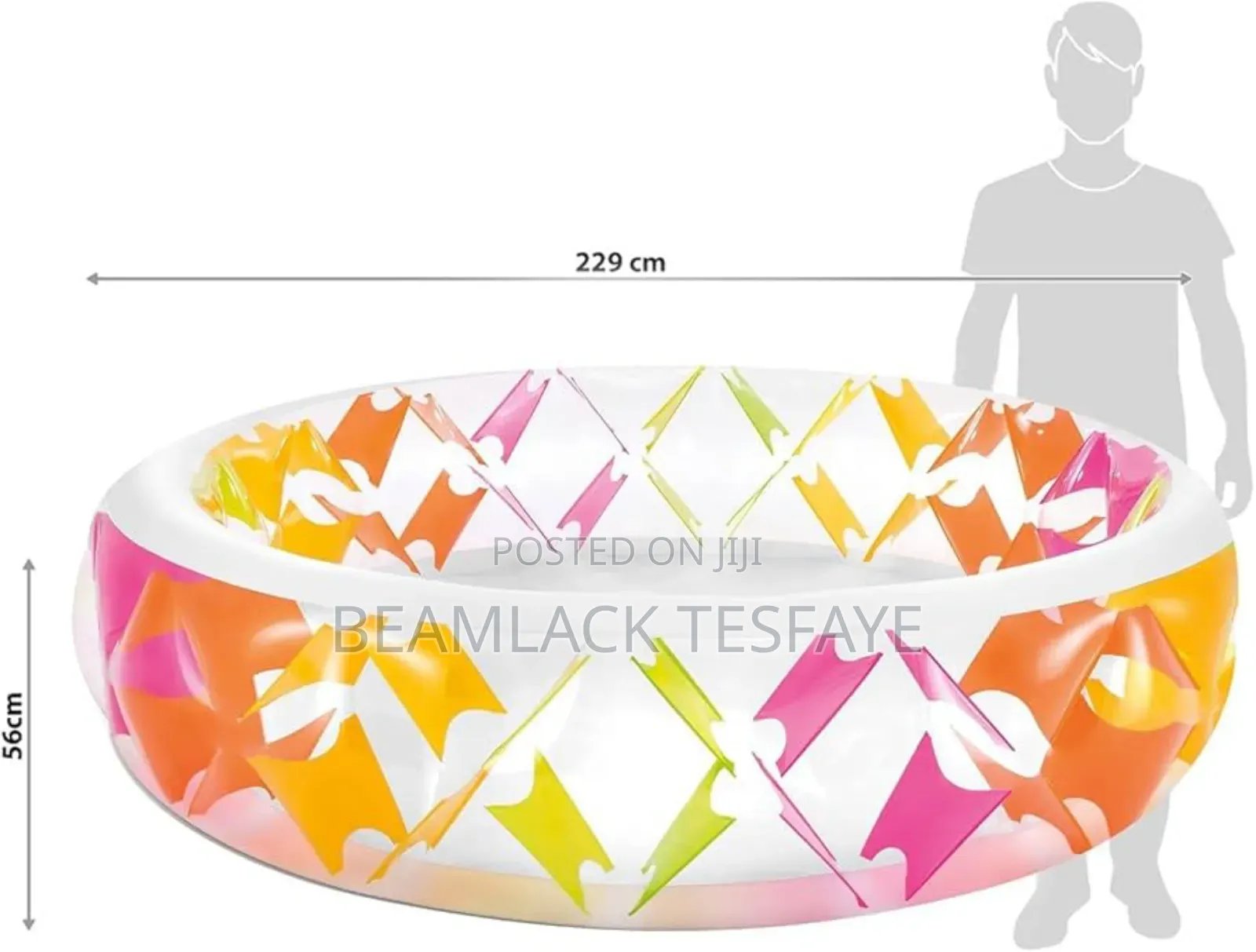 Intexs Kids Pool 2.29mx56cm/90"x22"