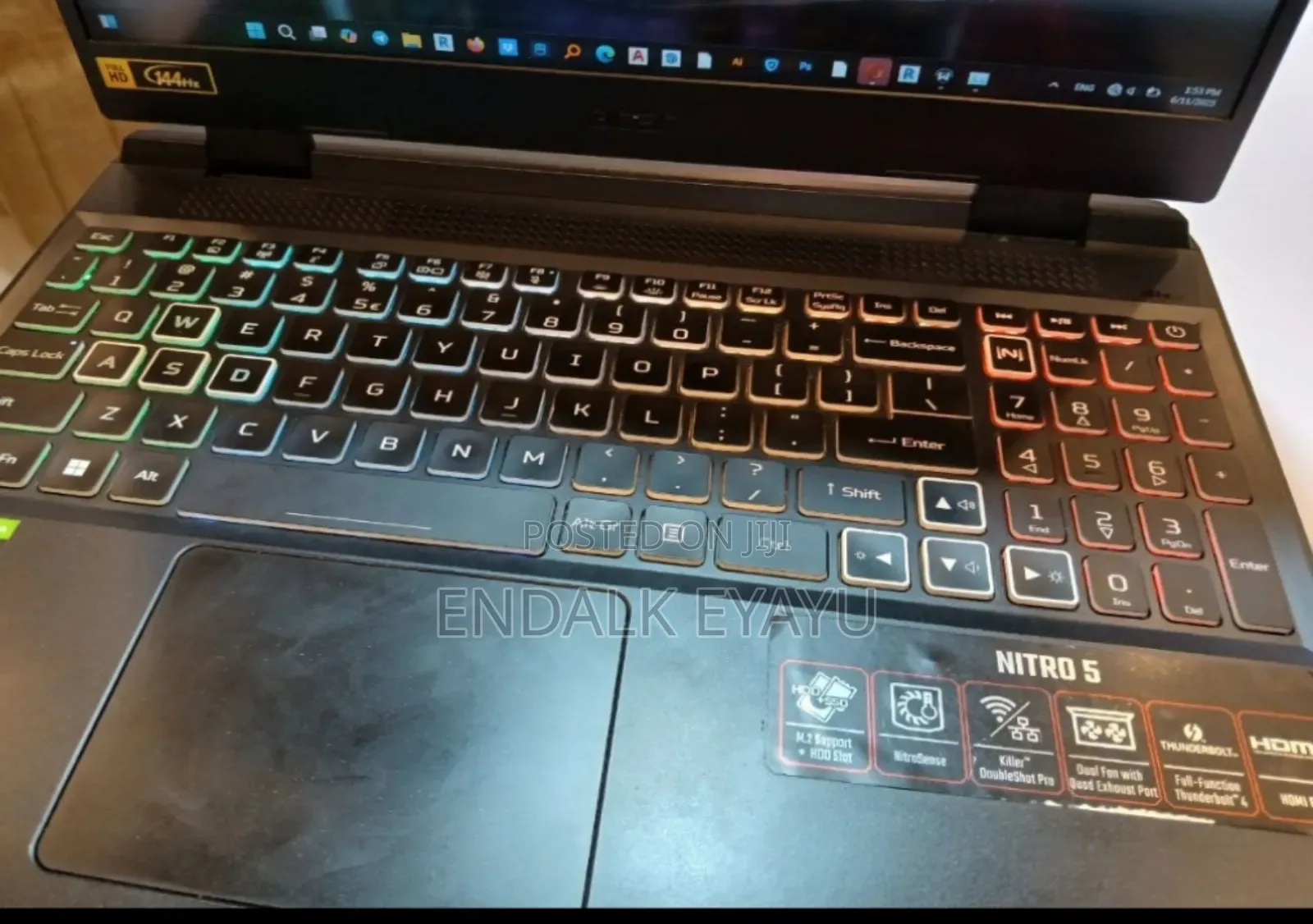 New Laptop Acer Nitro 5 16GB Intel Core I5 SSD 512GB