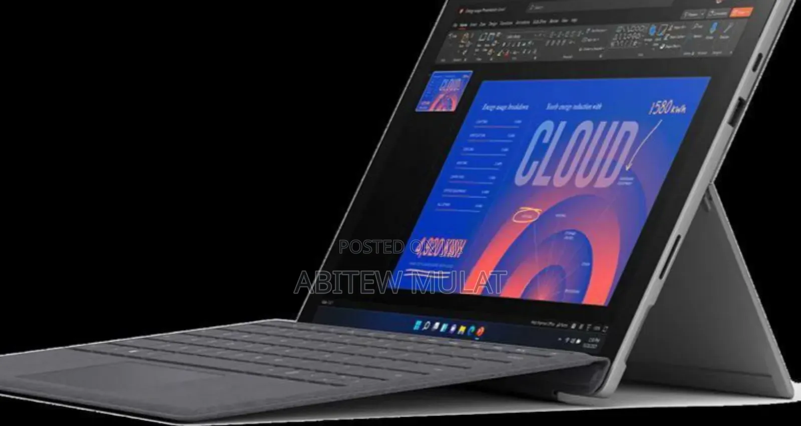 New Laptop Microsoft Surface Pro 7 16GB Intel Core I7 SSD 512GB