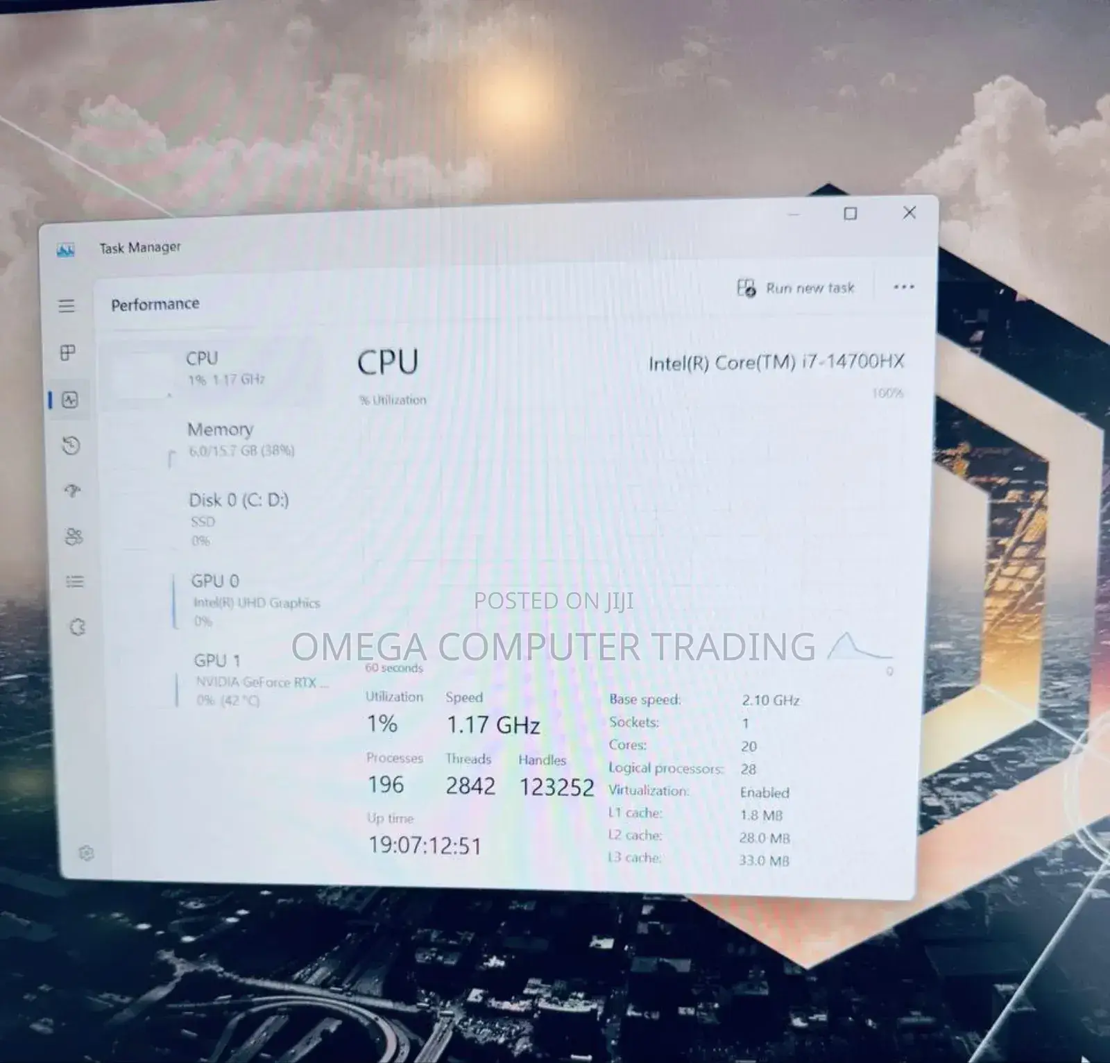 New Laptop Acer Predator Helios Neo 16 16GB Intel Core i7 SSD 1T