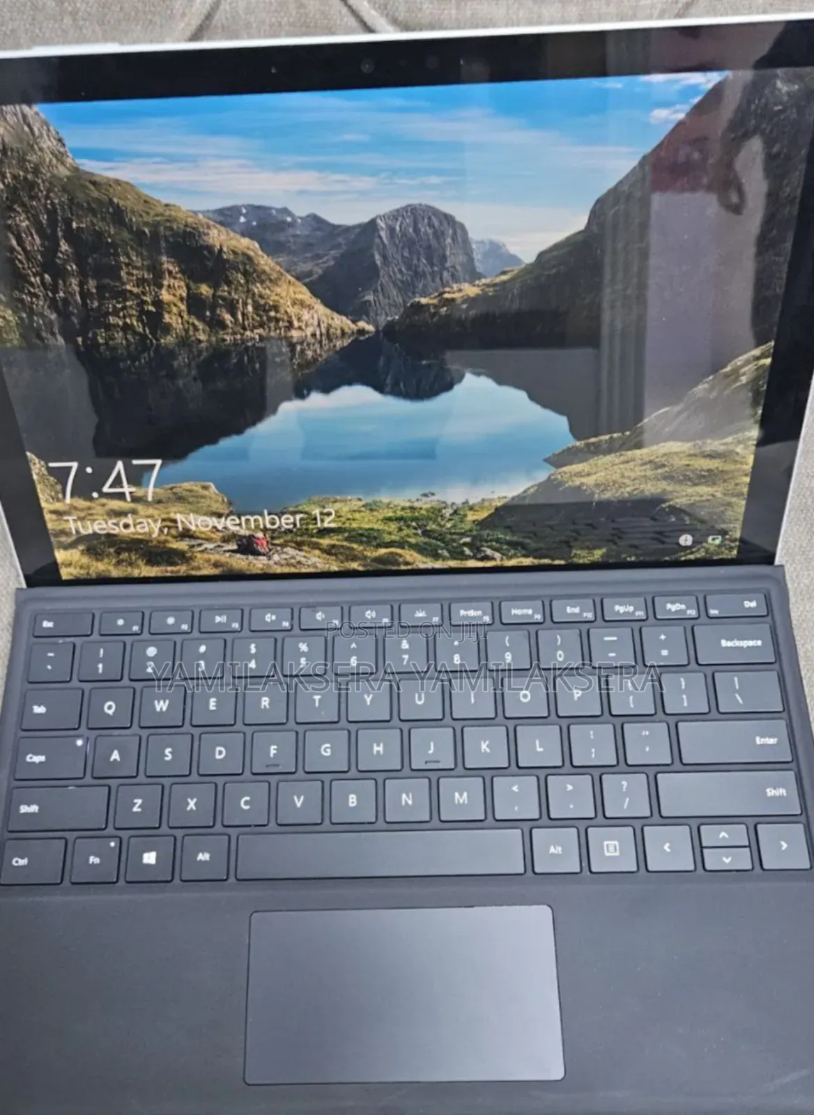 New Laptop Microsoft Surface Pro 7 16GB Intel Core I7 SSD 256GB