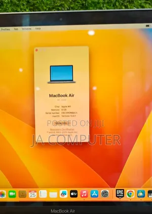 New Laptop Apple MacBook Air 2020 M1 8GB Apple M1 SSD 256GB