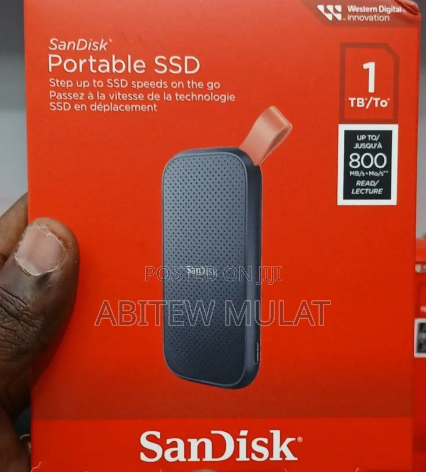 Brand New Sandisk Extreme 800 Speed 2tb Portable