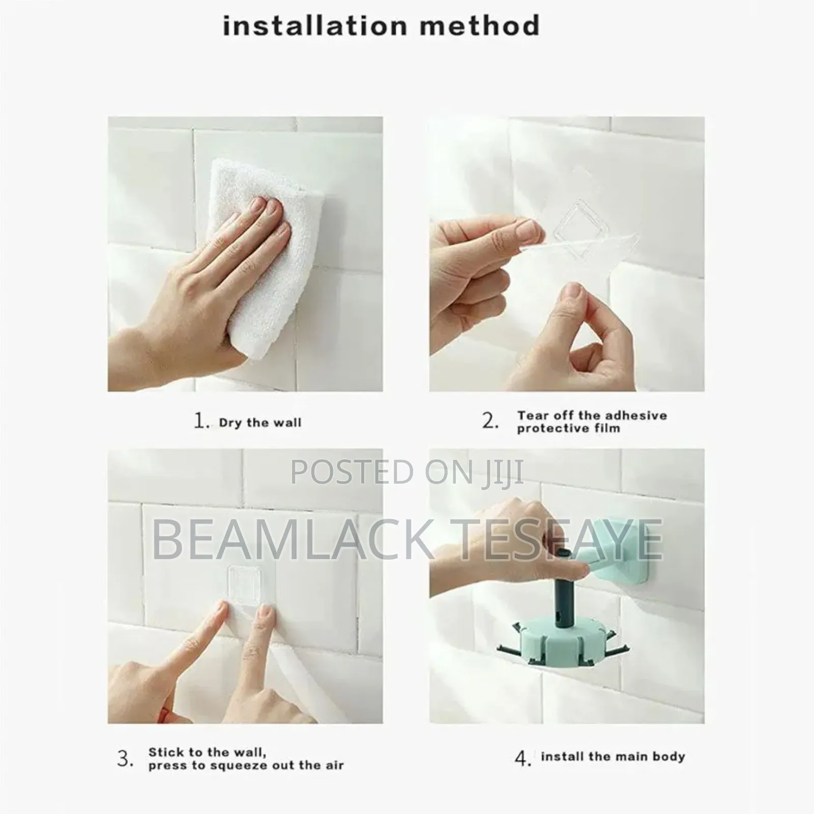 Wall Mount Home Rotating Storage Rack