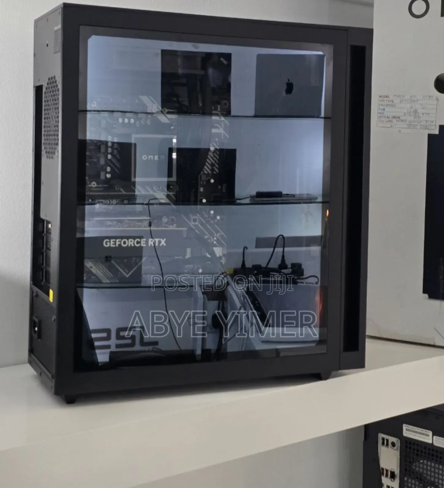 New Desktop Computer HP Omen 25L 32GB Intel Core I7 SSD 1T