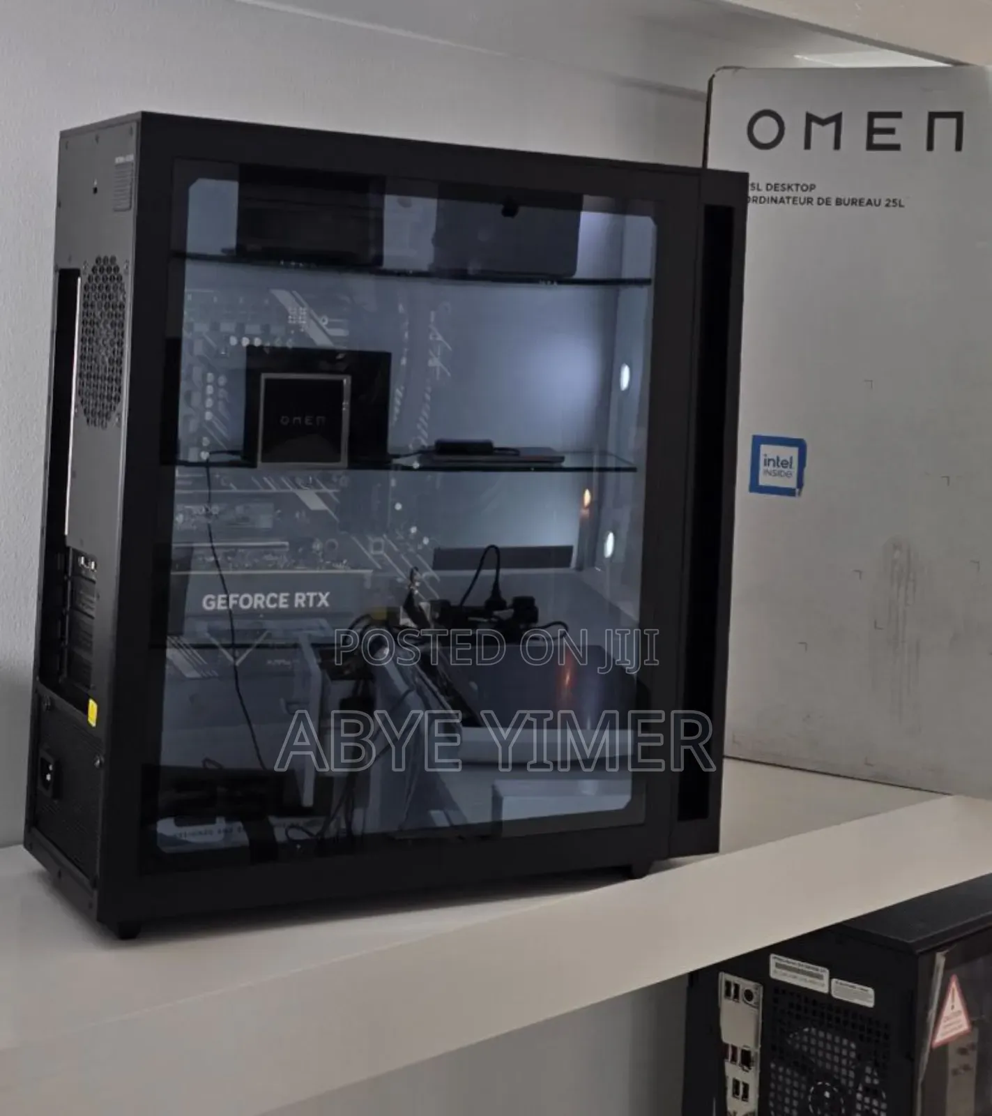 New Desktop Computer HP Omen 25L 32GB Intel Core I7 SSD 1T