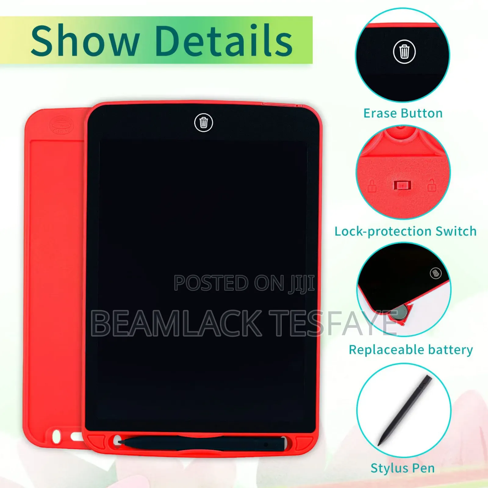 ለሚወዱት ልጂዎ ታላቅ ስጦታ Lcd Writing Tablet (8.5inch)