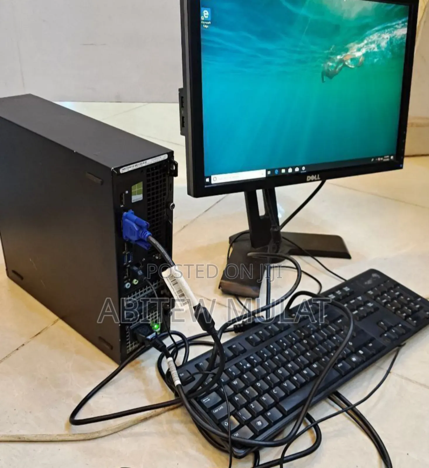 New Desktop Computer Dell OptiPlex 3020 4GB Intel Core I5 HDD 500GB