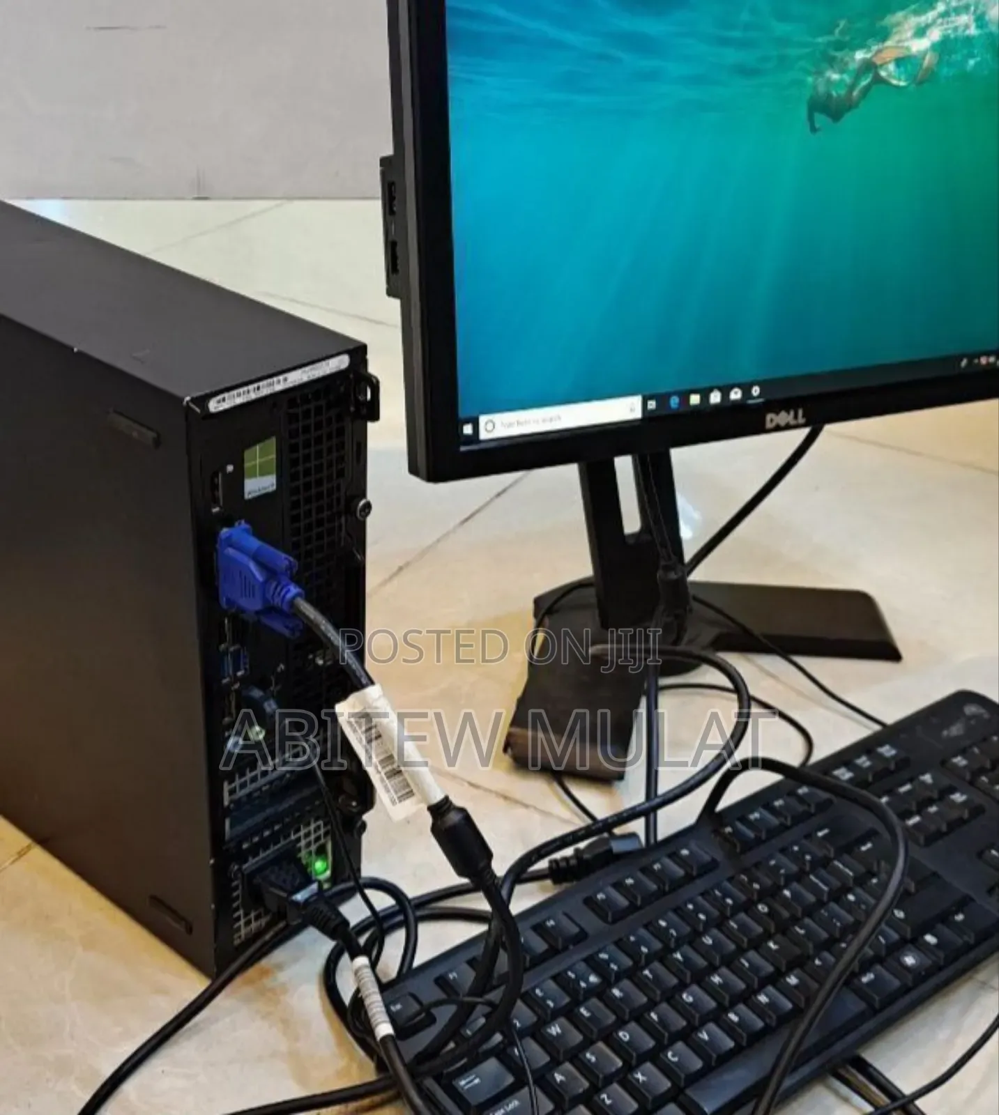 New Desktop Computer Dell OptiPlex 3020 4GB Intel Core I5 HDD 500GB