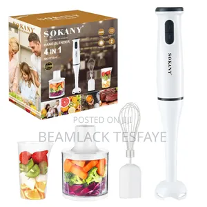 የህፃናት ምግብ ለማዘጋጀት Sokany 4 in 1 Hand Blender