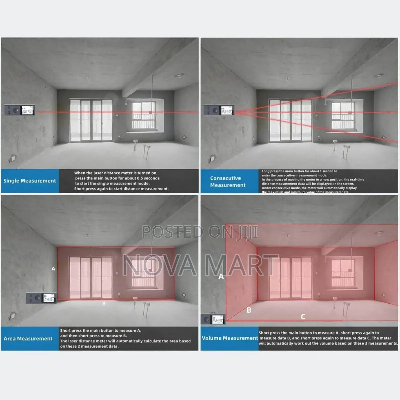 Powerology 30m Distance Smart Laser