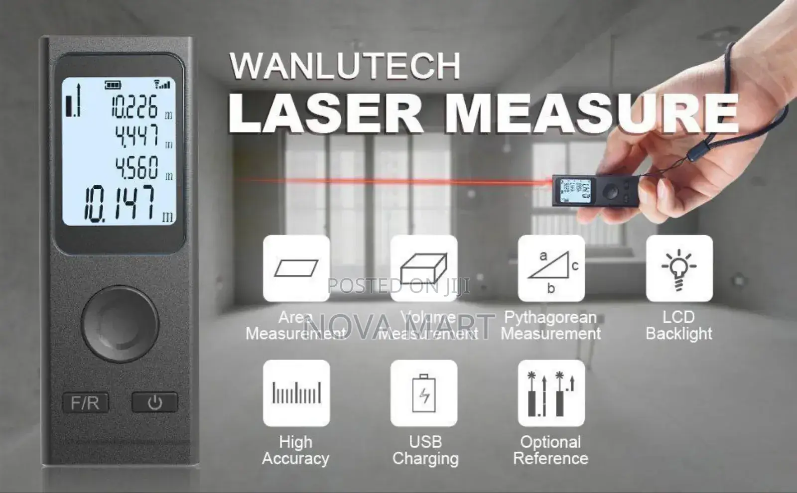 Powerology 30m Distance Smart Laser