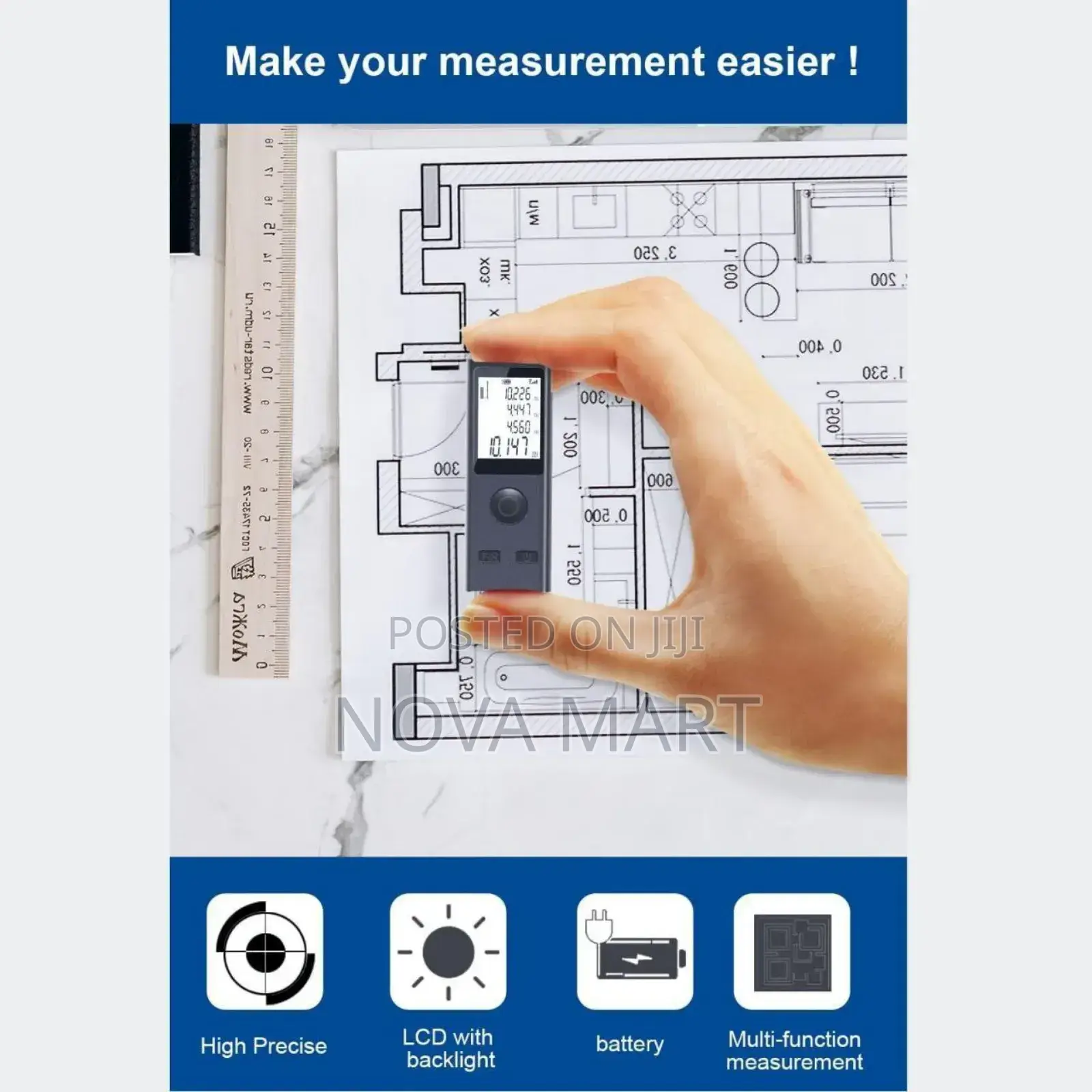 Powerology 30m Distance Smart Laser