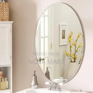 Photo - ‎Ovel Shape Sticker Mirror