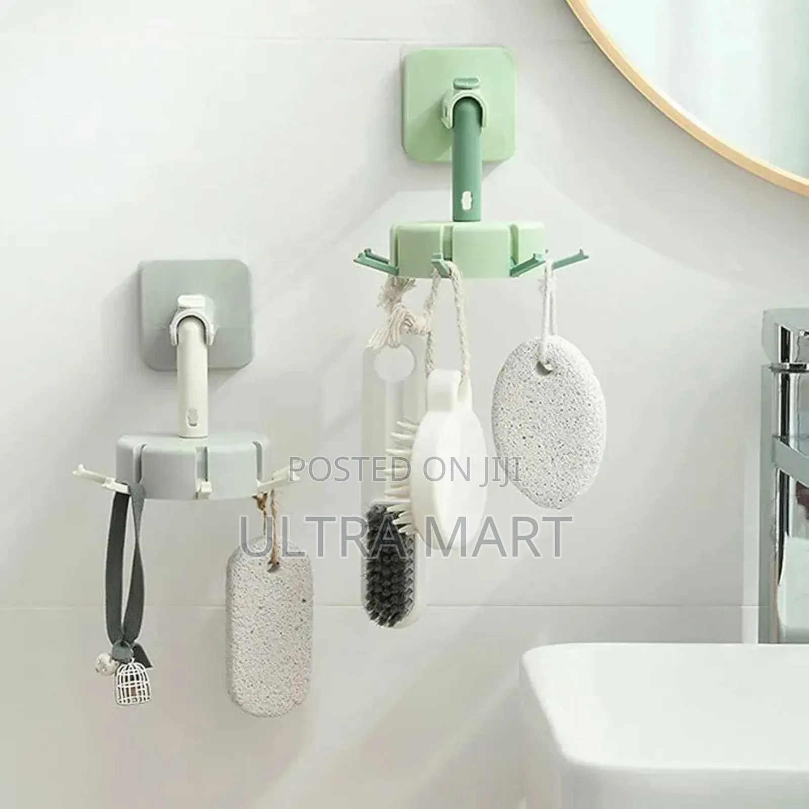 Wall Mount Home Rotating Storage Rack