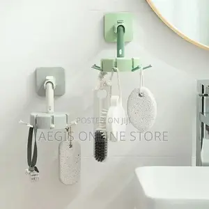 Wall Mount Home Rotating Storage Rack