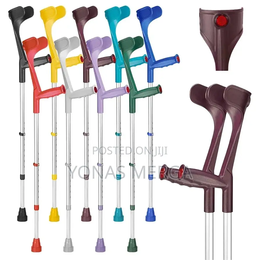 Forearm Crutche Crutches囗ةwalking Crutches 1 Pair 350lbsፗክራች