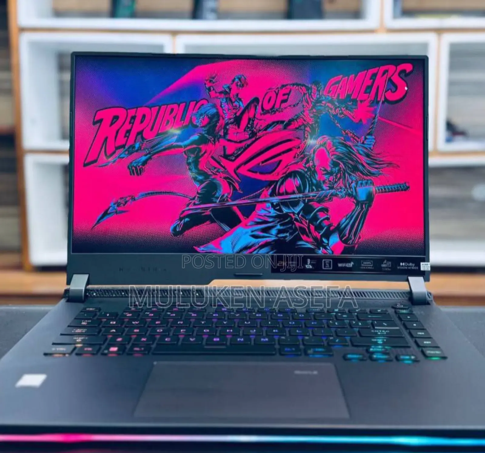 New Laptop Asus ROG Strix G16 G614 16GB AMD Ryzen 9 SSD 1T