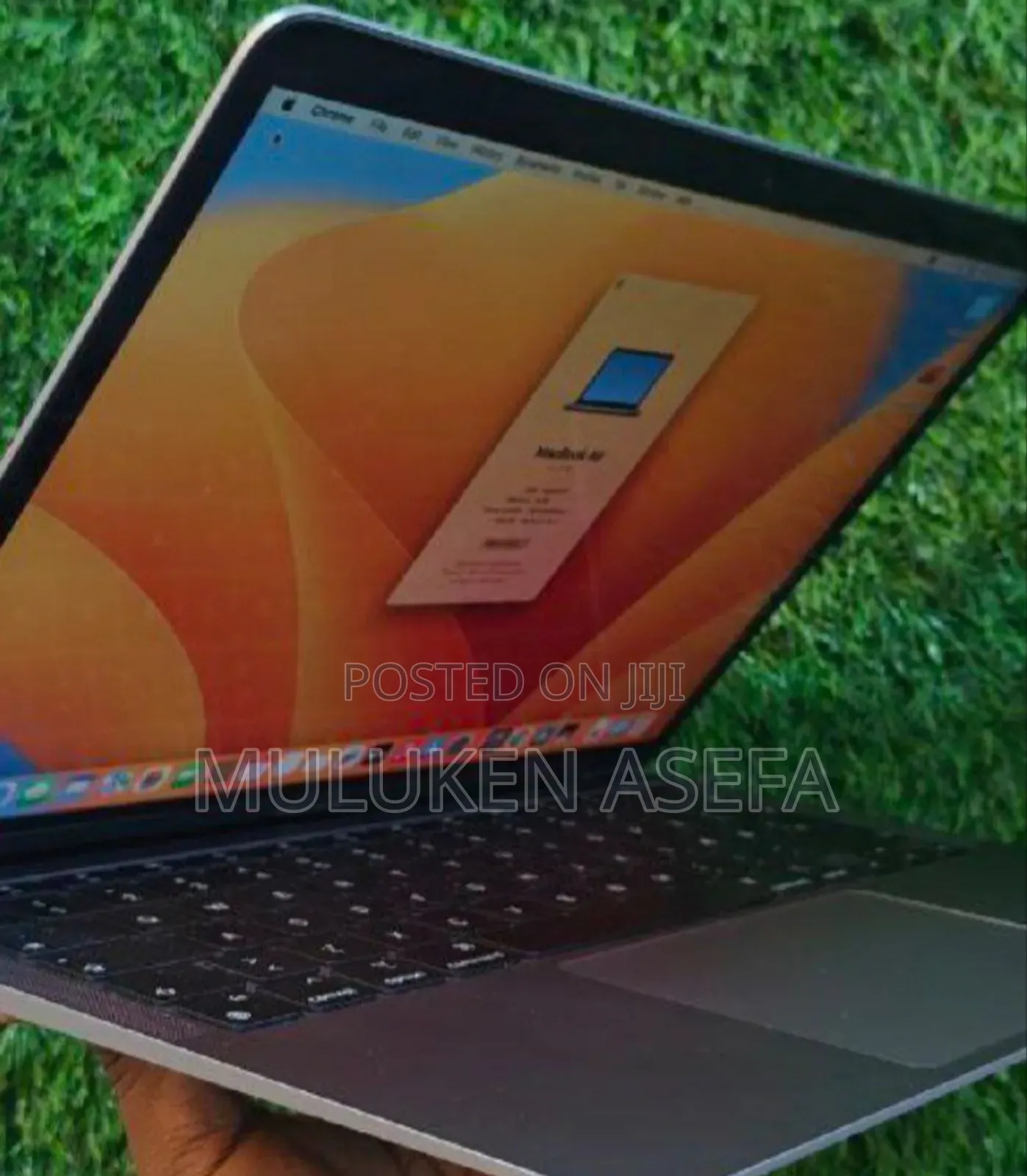 New Laptop Apple MacBook Air 2020 M1 8GB Apple M1 SSD 256GB