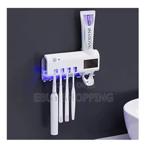 **Eco-Friendly Toothbrush Sanitizer – No Power Required**