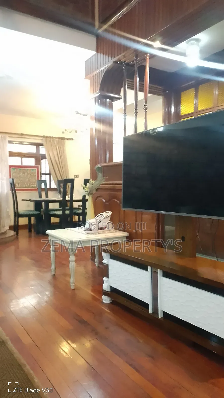 Furnished 4bdrm House in Zema, Bole for rent