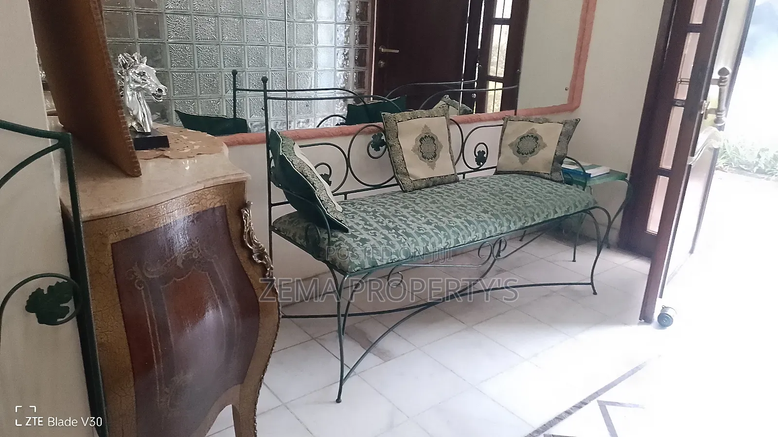Furnished 4bdrm House in Zema, Bole for rent
