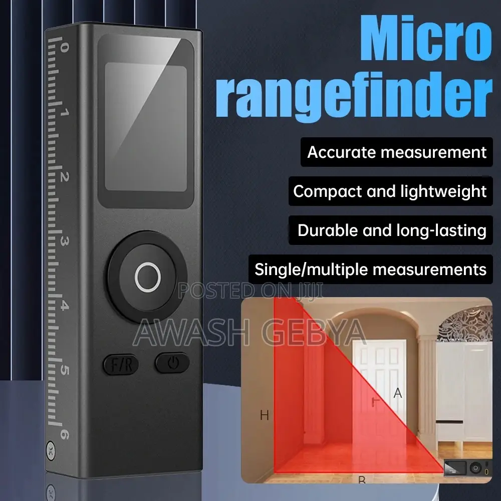 Powerology 30m Distance Smart Laser Measurement Tool