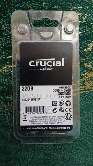 Laptop Ram Ddr4 32 Gb
