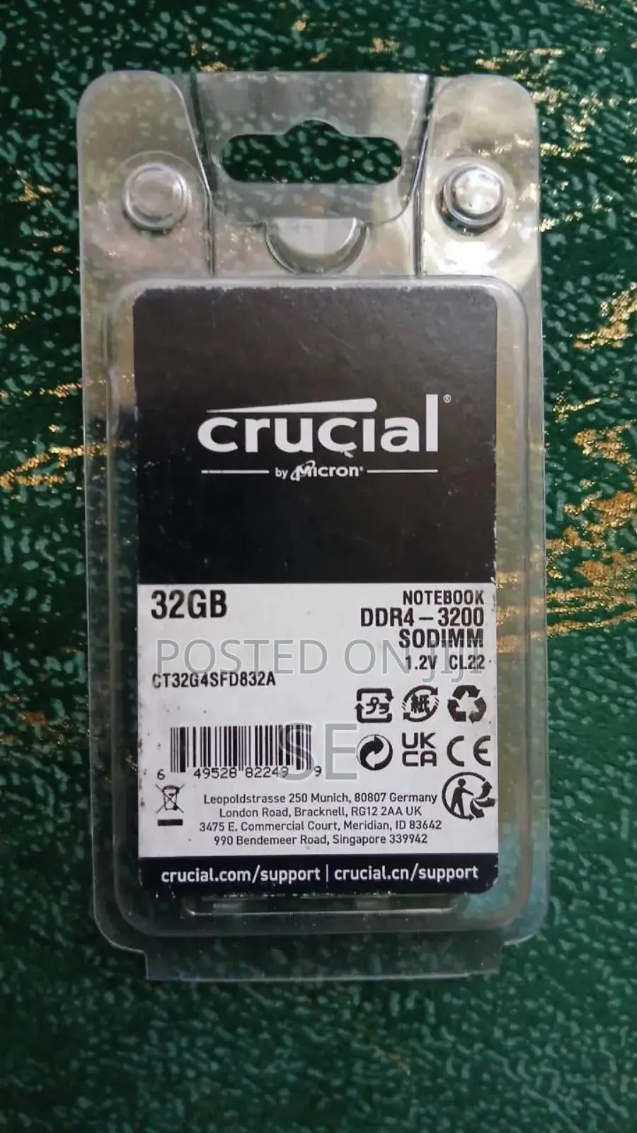 Laptop Ram Ddr4 32 Gb