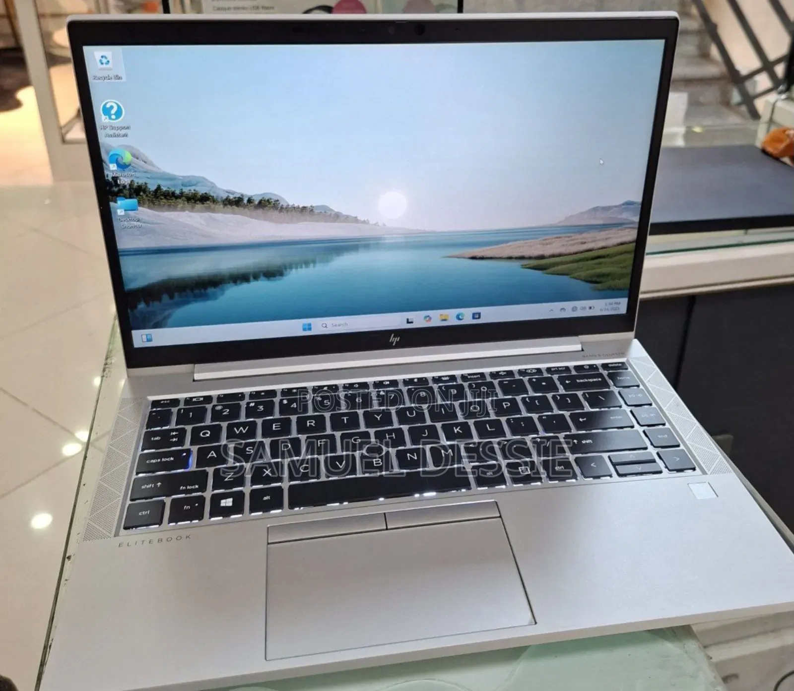 New Laptop HP EliteBook 845 G7 16GB AMD Ryzen 7 SSD 512GB