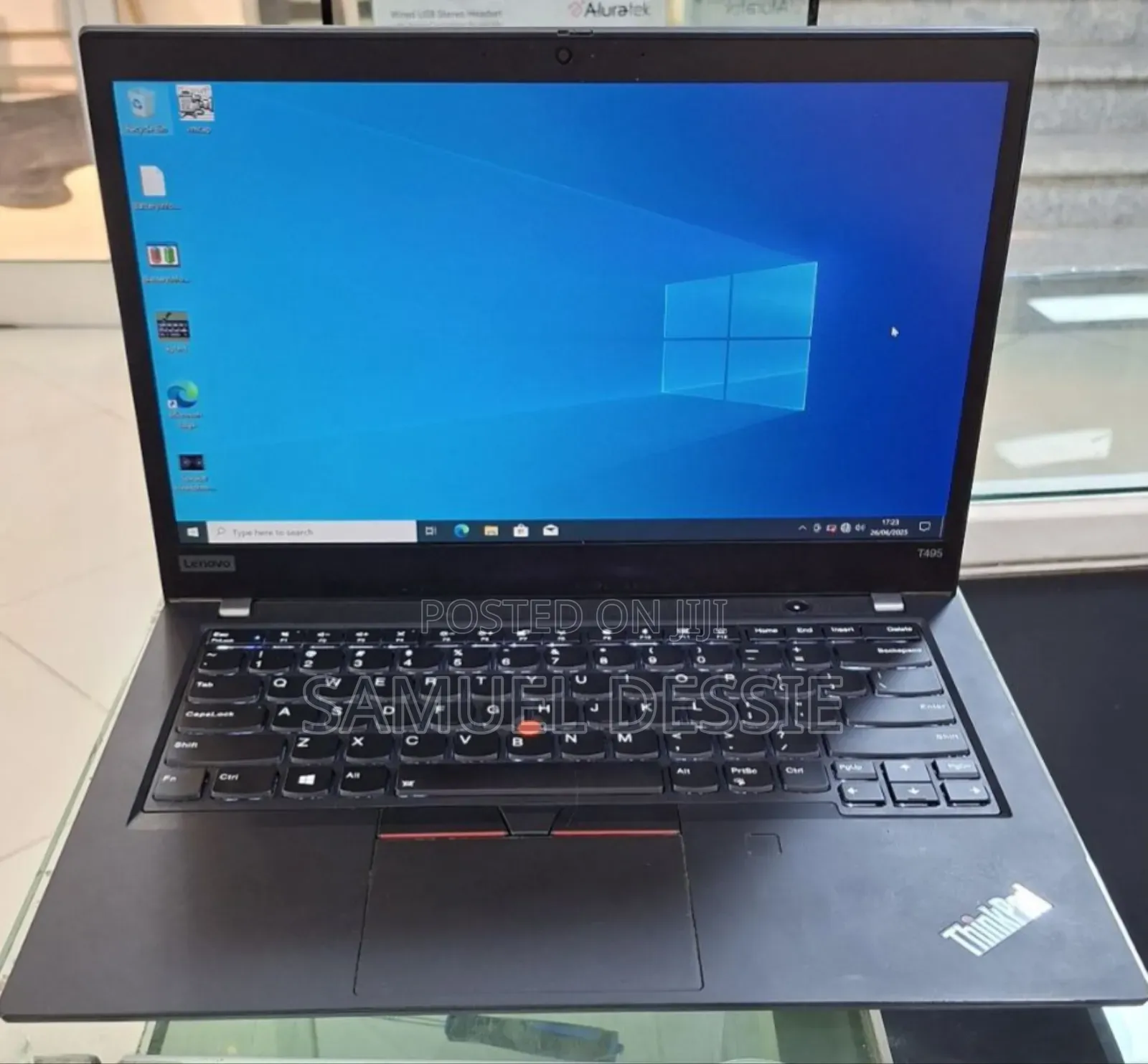 New Laptop Lenovo ThinkPad T495s 16GB AMD Ryzen 5 SSD 512GB