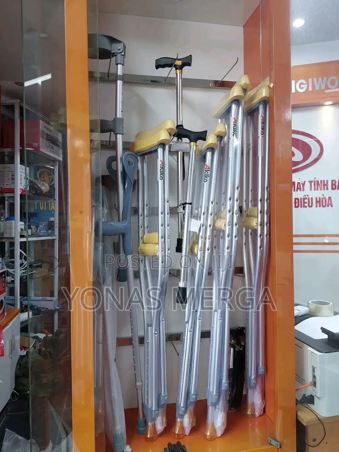 Crutches (Open Cuffs),Lightweight٧፴sturdy Aluminum/Advance