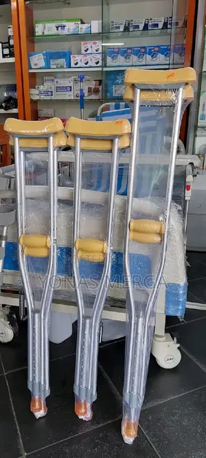 Photo - Home Folding Crutches古اdisabilities/Mobility Problems(2pcs)