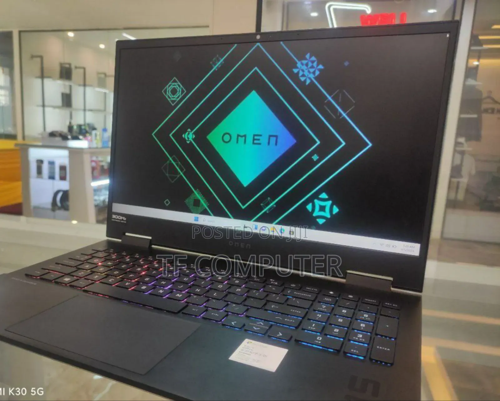 New Laptop HP Omen 15 16GB Intel Core I7 SSD 1T