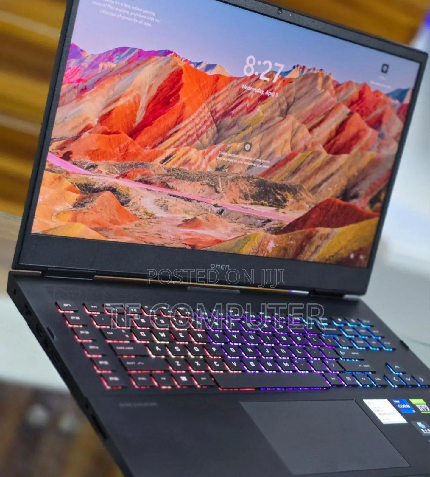 New Laptop HP Omen 17 16GB Intel Core I7 SSD 512GB