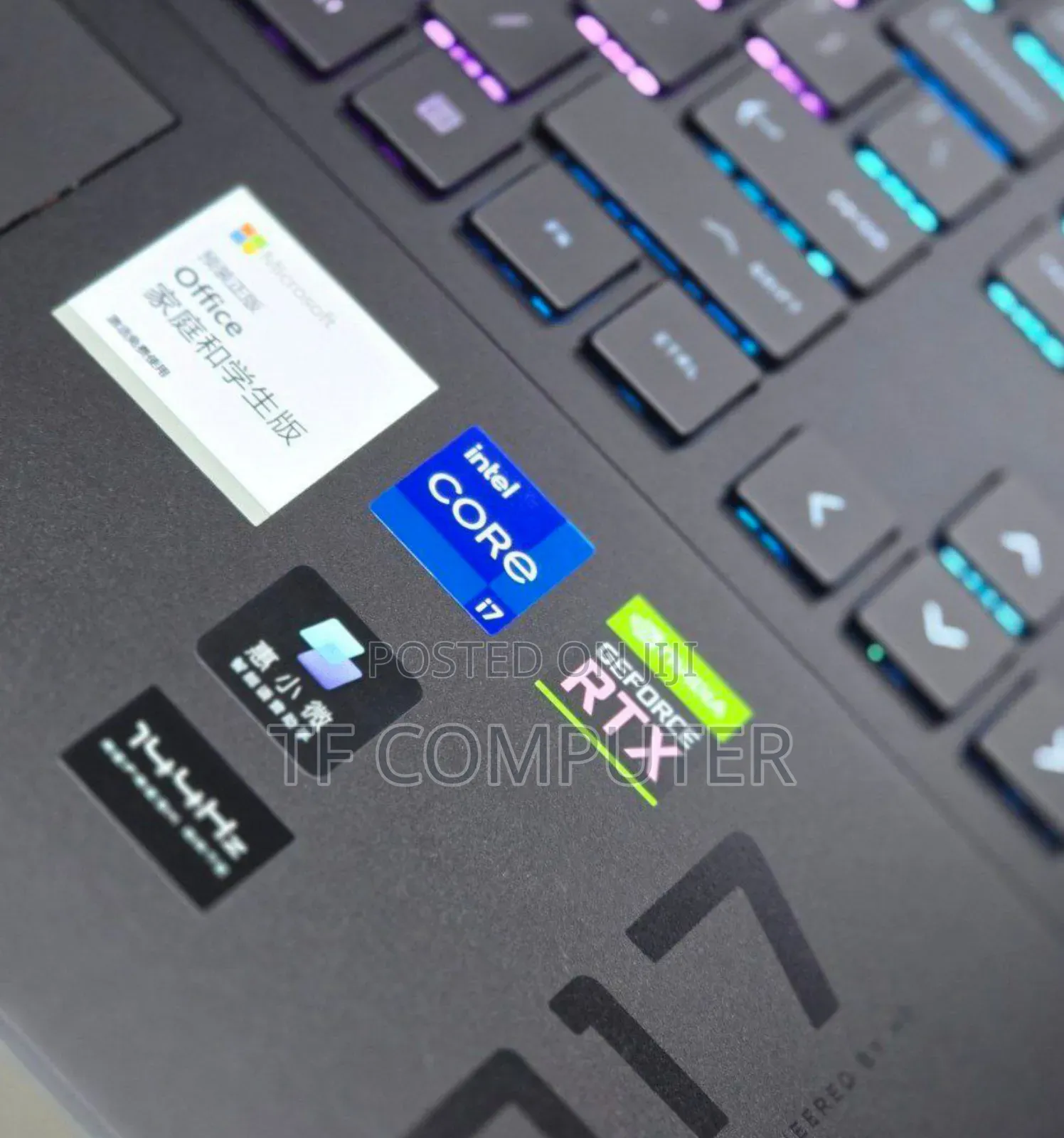 New Laptop HP Omen 17 16GB Intel Core I7 SSD 512GB