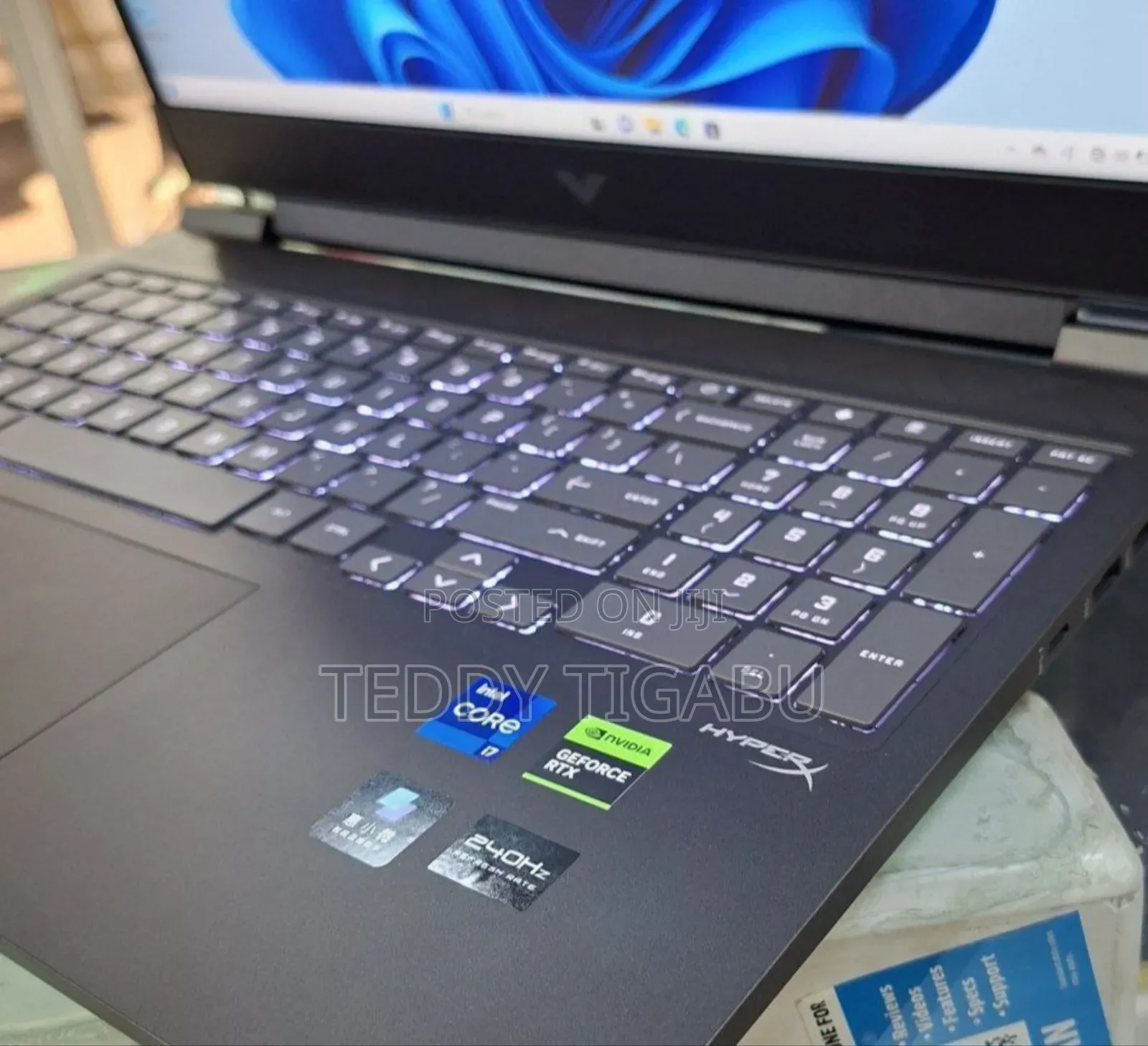 New Laptop HP Victus 16 16GB Intel Core I7 SSD 1T
